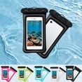 thumbnail image 1 of Byikun 2-Pack Waterproof Phone Pouch with Touch-Sensitive Screen and Floating Feature, IPX8 Certified for 30 Meters Depth, Ideal for Phones Up to 7.2 Inches, Perfect for Swimming, Diving, 1 of 9