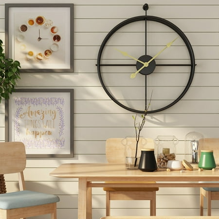 Modern 3d Large Retro Black Iron Art Hollow Wall Clock Roman Numerals Home Decor 20 24 Inch Canada - Large Retro Wall Clocks Modern 3d Large Retro Black Iron Art Hollow Wall Clock Roman Numerals Home Decor 20 24 Inch Canada - Large Retro Wall Clocks