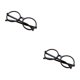 thumbnail image 3 of Qarigey Children Personalized Clothes Supplies Party Halloween Spectacles Decoration Teenagers Eyewear Costumes Use Negro 2piezas, 3 of 6