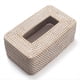thumbnail image 3 of de Ratán para Caja de Pañuelos, Soporte Rectangular de Mimbre para Caja de Pañuelos, Soporte Tejido para Pañuelos Faciales para el Hogar y la Oficina., 3 of 5