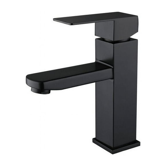 (Black) large basin faucet hot and cold basin faucet basin faucet