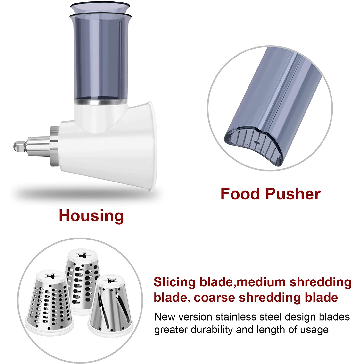 kenome slicer shredder attachment