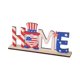 thumbnail image 2 of Independence Day Wooden Ornaments Suitable For Desktop Table Decoration Wooden Ornaments Holiday Decoration Ornaments, 2 of 6