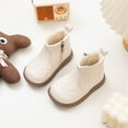 thumbnail image 2 of XXWXYD Baby Boots Girls Shoes Fashion Solid Color Short Boots Non Slip Breathable Boots Simple Casual Walking Shoes for Toddler/Little Kid/Big Kid(18-24 Months,White), 2 of 8