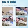 thumbnail image 4 of 4 Pack Guide Wheels, High Reliability 2 Pully Gears Portable Easy Installation Pool Cleaner Guide Wheels  for Pool Vacuum, 4 of 7