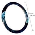 thumbnail image 4 of Starry Shark 14.5 Inch Printing PVC Leather Car Wheel Cover Steering Wheel Cover Auto Accessories, 4 of 6