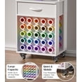 thumbnail image 3 of MagicFox Rolling Craft Cart and Storage Table for Cricut - VDamu Vinyl Roll Holder and Craft Room Organizer, 3 of 6