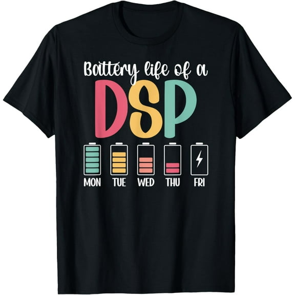 Playful Comfort Tee - Battery Life Of DSP Appreciation Direct Support Professional T-Shirt