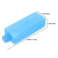 thumbnail image 2 of LITINKIMI 6 Pcs Packs de Glace Compacts Bleu Ciel Réutilisables pour Utilisation comme Refroidisseur avec Refroidissement par Cristaux de Glace Avancé, 2 of 7