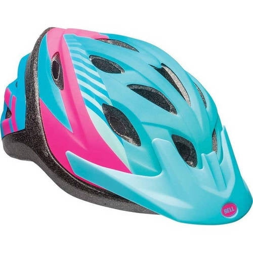 Bell Axle Bike Helmet, Neon Blue Tigris, Youth 8+ (5458cm)
