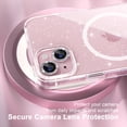 thumbnail image 3 of Funda magnética compatible con iPhone 15, compatible con protectores, 3 of 8