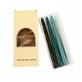 thumbnail image 2 of Eolstice Taper Candles, 4 Pack, Gradient Long Thin Stick, Unscented Dinner Candles, Wedding Table Home Decor, Multiple Color Sets, Centerpiece Accent, 2 of 6