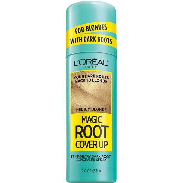 L'Oreal Paris Magic Root Cover Up Concealer Spray, Blondes with Dark