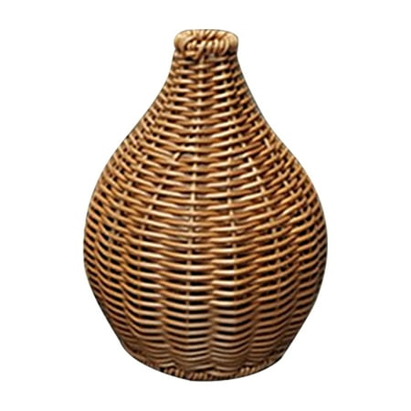 

Aousin Rattan Hanging Solar Light Outdoor Garden Yard Landscape Lamp Decor (Brown)