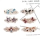 thumbnail image 3 of Paquete de 12 pinzas para el pelo de lujo con forma de mariposa, cristales, diamantes de imitación, purpurina, broche de Metal brillante, horquillas, pasadores, pinza para el pelo JM, 3 of 7