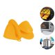 thumbnail image 5 of Sostenedor de silicona Macarena Mitón de horno Protector de dedos de cocina Herramienta hornear Amarillo Guantes de silicona antiscal, 5 of 8