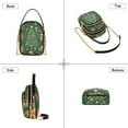 thumbnail image 3 of FORMRS Crossbody Bag for Women Quilted Travel Shoulder Cell Phone Purse with Chain Strap Handbag, Christmas Tree, 3 of 7