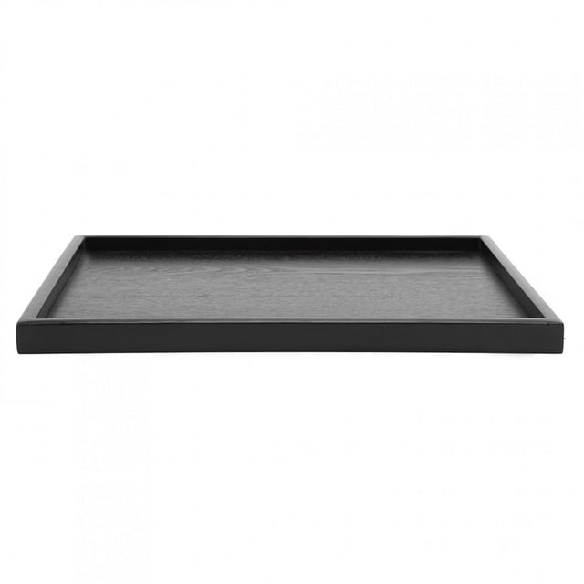 Forme Rectangulaire Thé en Bois Massif Café Collation Repas Servant Plateau Assiette Plateaux de Restaurant 4