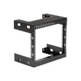 thumbnail image 3 of StarTech RK812WALLO 8U Open Frame Wall Mount Equipment Rack - 12-Inch Deep (Black), 3 of 9