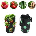 thumbnail image 4 of Sac de Plantation de Fraises, Jardinière Portable en Feutre avec Poignées, Facile à Plier et à Ranger, Robuste et Réutilisable, 12 Trous, 3 Gallons, Cultiver des Fraises, Fleurs, 4 of 7