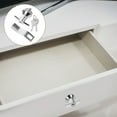 thumbnail image 4 of unbranded 1Jgo Cerradura De Caja Eléctrica En Aluminio Para Controlar Acceso En Cajones Y Gabinetes Plateada, 4 of 7