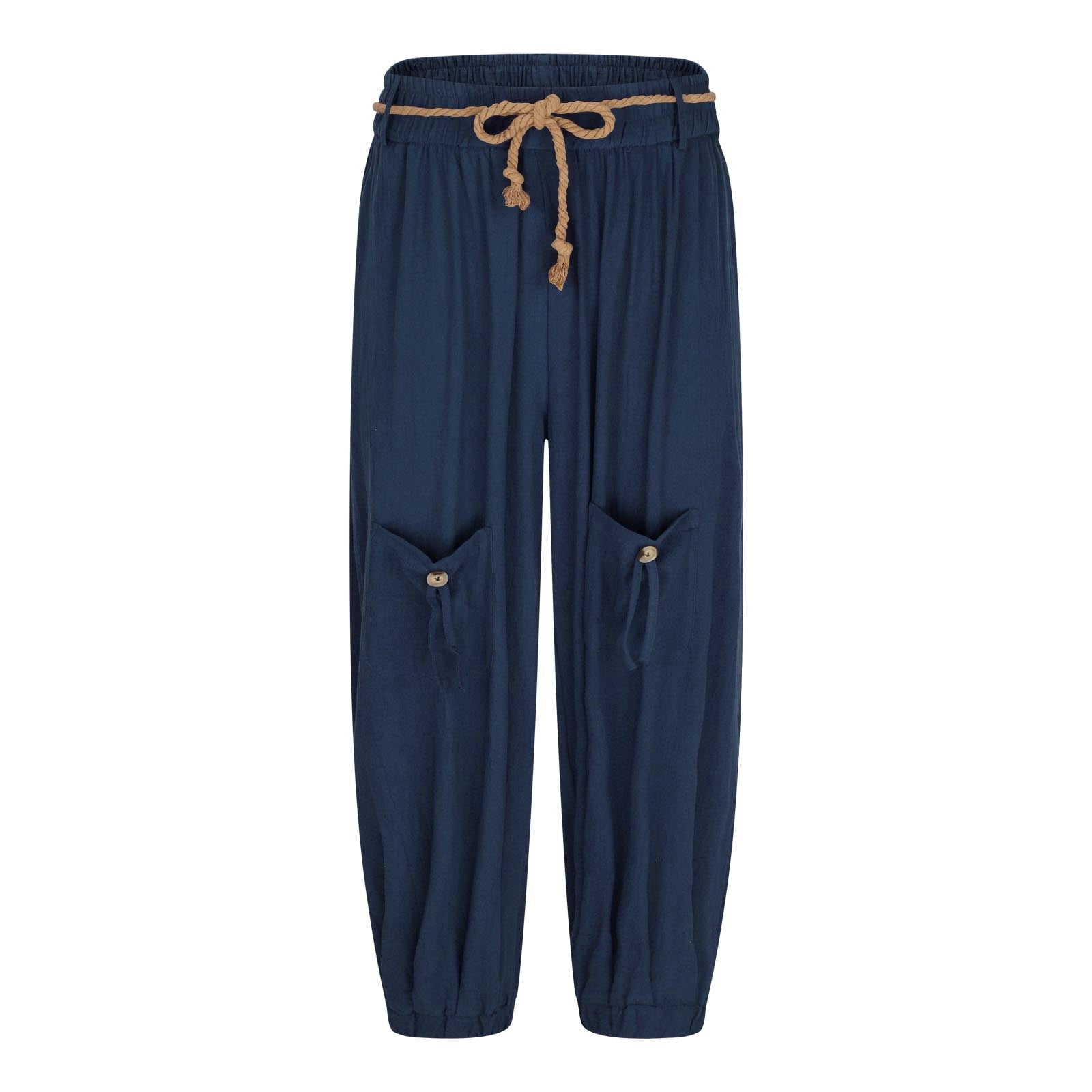 Men Chinese Style Kung Fu Pants Tai Chi Loose Trousers Casual Retro Wide Leg Pants Hippie Drop Crotch Harem Beach Trousers