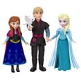 thumbnail image 2 of Disney Frozen Anna & Elsa Character Set with 4 Small Dolls & 4 Accessories Inspired by Movie, 2 of 6