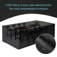 thumbnail image 3 of Patio Furniture Covers Waterproof Outdoor Couch Sectional Sofa Set Cover Rectangular Table Chairs Cover, 95.2*63.7*39.3inch, 3 of 6