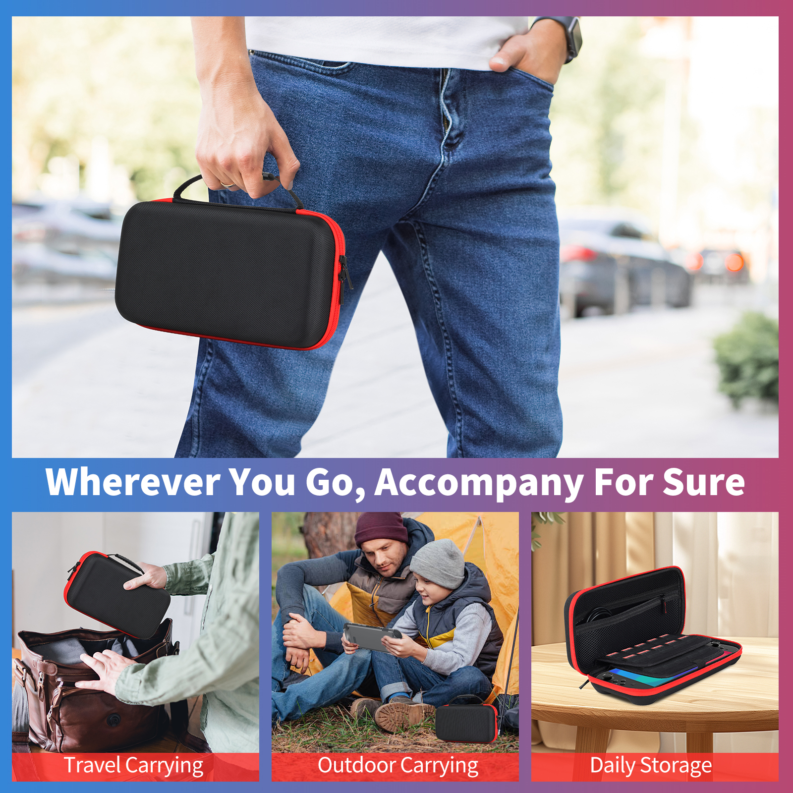 PHANCIR Nintendo Switch 2 Carrying Case with Handle photo 5