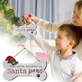 thumbnail image 2 of Christmas Santa Wooden Hanging Ornament Decorative Sign for Festive Home Wall, 2 of 8