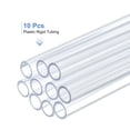 thumbnail image 3 of Uxcell Paquete de 10 Tubos Rígidos de Plástico Transparente 6mm ID x 8mm OD, Tubos Redondos de Policarbonato para Tubería de Agua de Acuario, 3 of 7