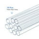 thumbnail image 3 of Uxcell Paquete de 10 Tubos Rígidos de Plástico Transparente 6mm ID x 8mm OD, Tubos Redondos de Policarbonato para Tubería de Agua de Acuario, 3 of 7