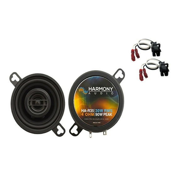 Fits Chevy Corvette 2005-2013 Front Door Replacement Harmony HA-R35 Speakers
