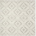 thumbnail image 3 of SAFAVIEH Skyler Salim Geometric Area Rug, Ivory/Grey, 6'7" x 6'7" Square, 3 of 8