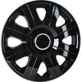 thumbnail image 3 of (4 Pack)16 inch Universal Wheel Rim Cover Hubcaps Snap on Car Truck Fit R16 Tire-Black Lacquer, 3 of 12