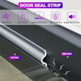 thumbnail image 5 of 2-8m Wave Bottom Door Draft Stopper Weather Strip Anti-Cold Noise Blocker Soundproof Door Sweeps PU Form Sealing Strip, 5 of 9