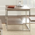 thumbnail image 1 of Steve Silver Lucia Square End Table in Brown, 1 of 3
