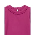 thumbnail image 3 of Garanimals Baby Girl Holiday Neck Trim Thermal Bodysuit, Sizes 0-24 Months, 3 of 3