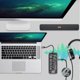 thumbnail image 1 of HD+USBx4+RJ45+AUX+PD+SD/TF Dock Station Hub para teléfono móvil Laptop Expander Hub Kuymtek Para estrenar, 1 of 9