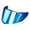 Plating blue, variant on Motorcycles Helmet Visor For K6 Helmet 9 Color Helmet Lens Shield
