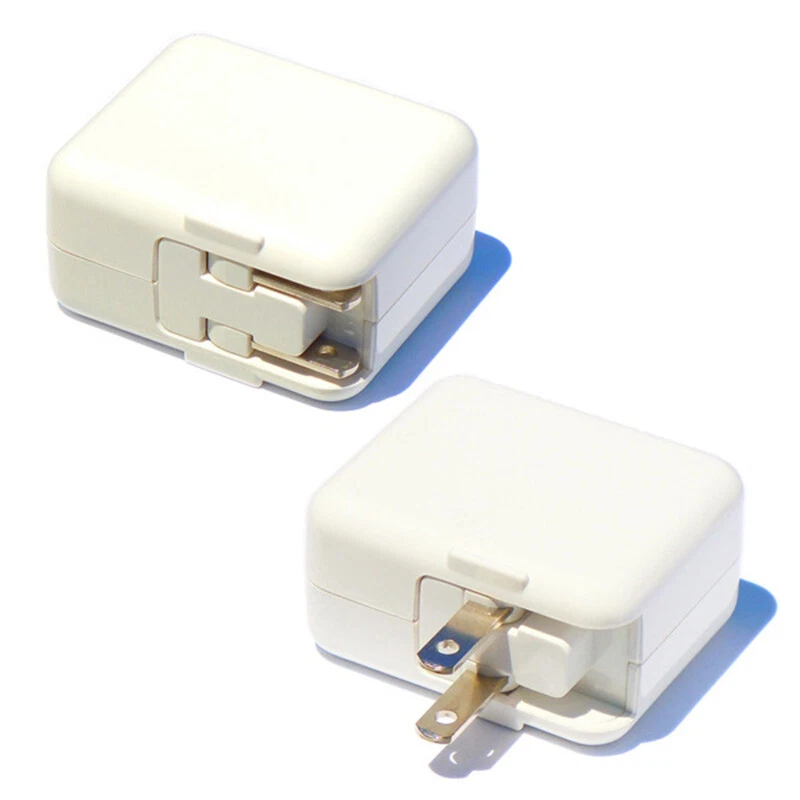 Cirago 5V Dual Usb Portable Wall Charger Retractable Prongs Ac Power Adapter