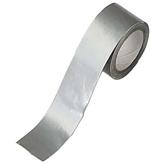 JETSTREAM Silver Duct Tape - 48mm x 20M : (Pack of 2) - TAP-DK020