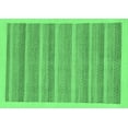 thumbnail image 1 of Ahgly Company Indoor Rectangle Abstract Emerald Green Modern Area Rugs, 5' x 8', 1 of 4