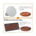 thumbnail image 4 of Prensa para Hamburguesas FIMENSY de Acero Inoxidable con Mango de Madera, 4 of 4