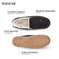 thumbnail image 3 of Haggar Men's Indoor/Outdoor Microsuede Venetian Slipper, 3 of 9