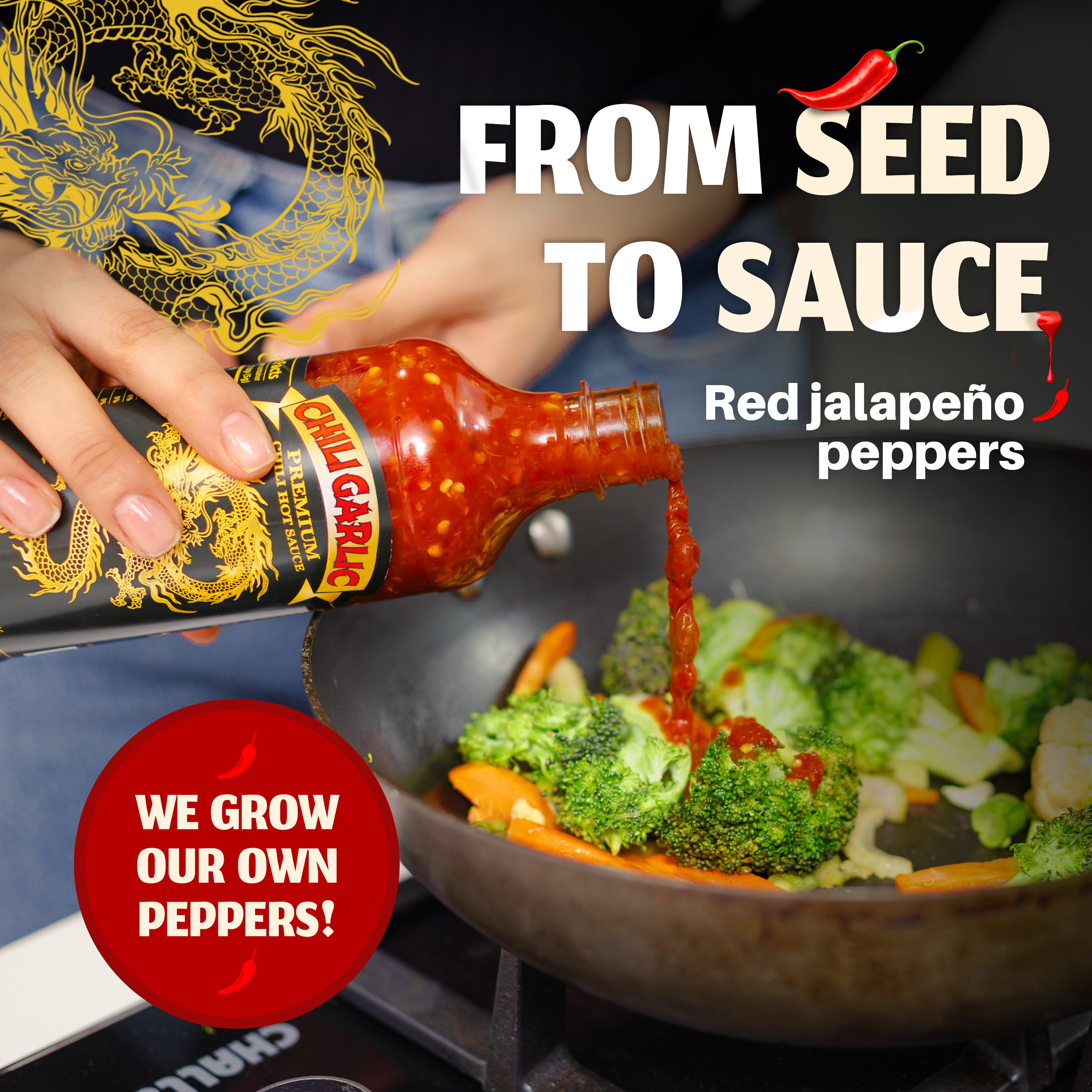 (2 pack) Underwood Ranches Sriracha