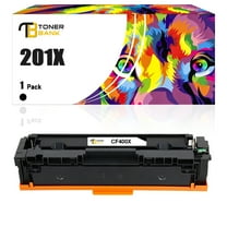 Toner Bank Compatible Toner Cartridge Replacement for HP 201X CF400X High Yield (Black, 1-Pack)