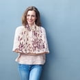 thumbnail image 5 of Printed Voile Scarf Insect Pattern Long Soft Shawl soft shawl Fashionable Casual Wrap for Woman, 5 of 5