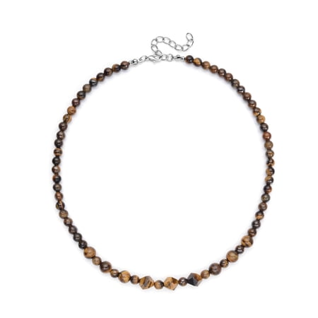 Mix Yellow Tigers Eye Beaded Necklace for Women Jewelry Birthday Gifts for Women Size 18-20" Ct 138.50 Birthday Gifts