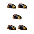 thumbnail image 2 of Diademas de ganchillo Jumpingount Estiramiento deportivo Ajustable Tie-dye Ancho antideslizante, 2 of 6